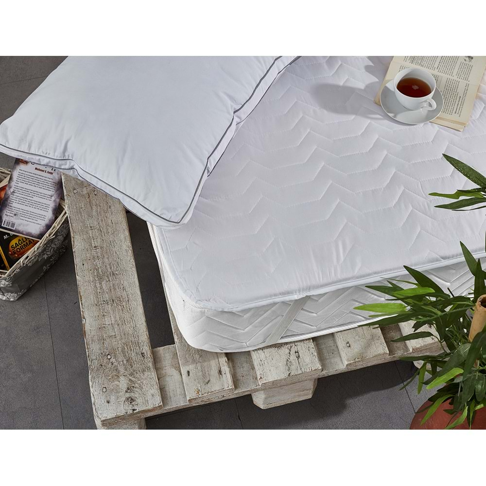 Komfort Home Çift Kişilik Yatak Koruyucu Alez 180x200 CM (DTX)