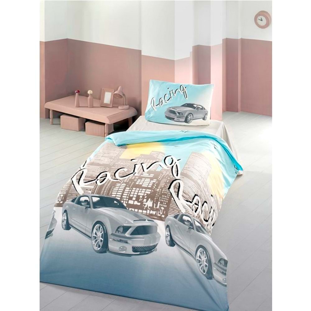 Komfort Home Genç Ranforce Nevresim Takımı (Racing)