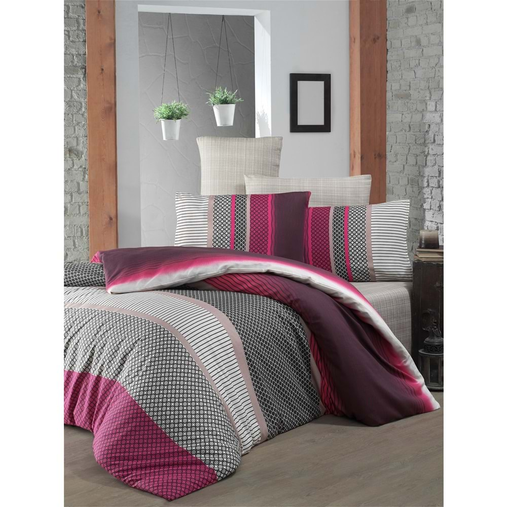 Komfort Home Tek Kişilik Polycotton Nevresim Takımı (Lotus)