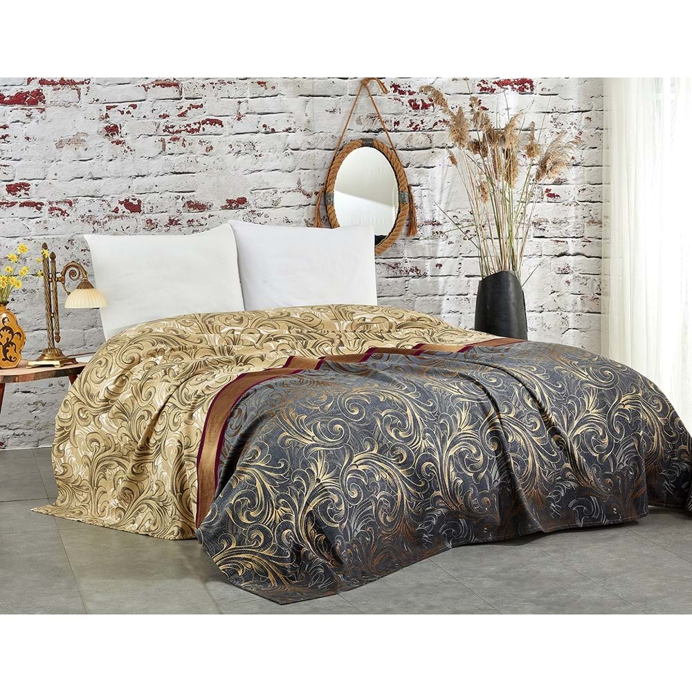 Komfort Home Battal Boy Ranforce %100 Pamuklu Pike 260x220 CM