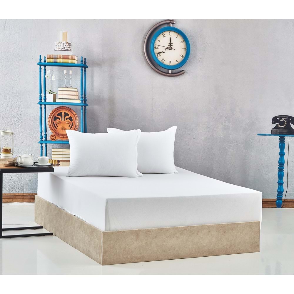 Komfort Home Battal Boy Penye Lastikli Çarşaf Seti 200x200 CM