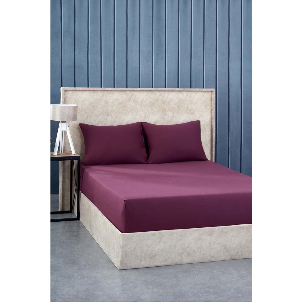 Komfort Home Çift Kişilik Penye Lastikli Çarşaf Seti 160x200 CM