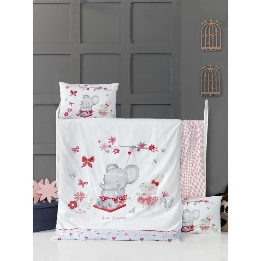 Komfort Home Bebek Uyku Seti %100 Pamuk / Swing