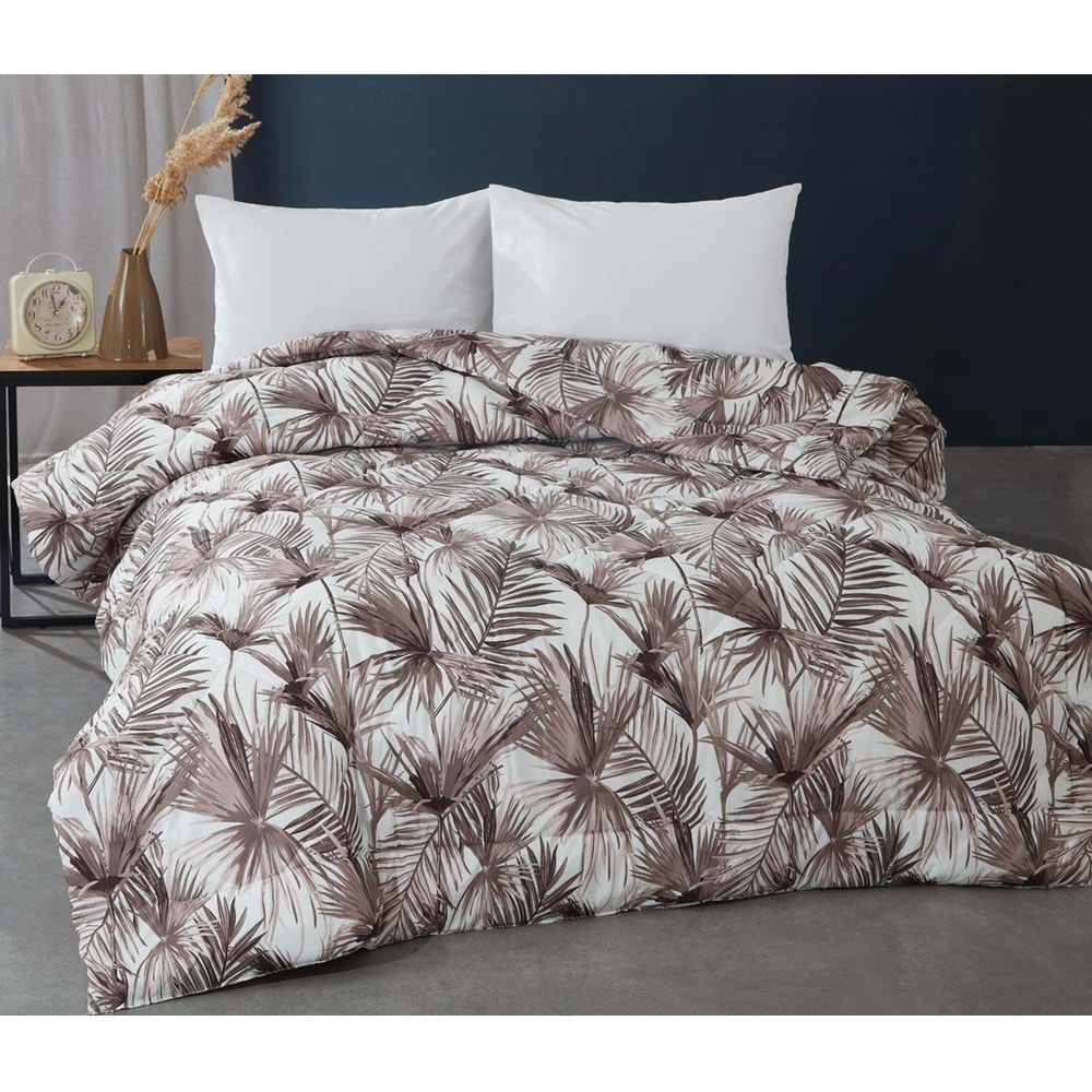 Komfort Home Çift Kişilik PolyCotton Yorgan + 2 Yastık / V14