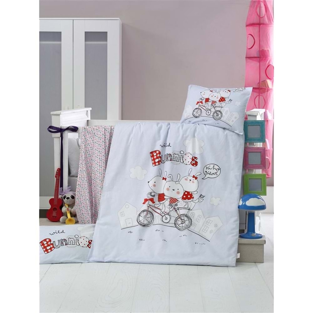 Komfort Home Bebek Nevresim Takımı %100 Pamuk (Victoria)
