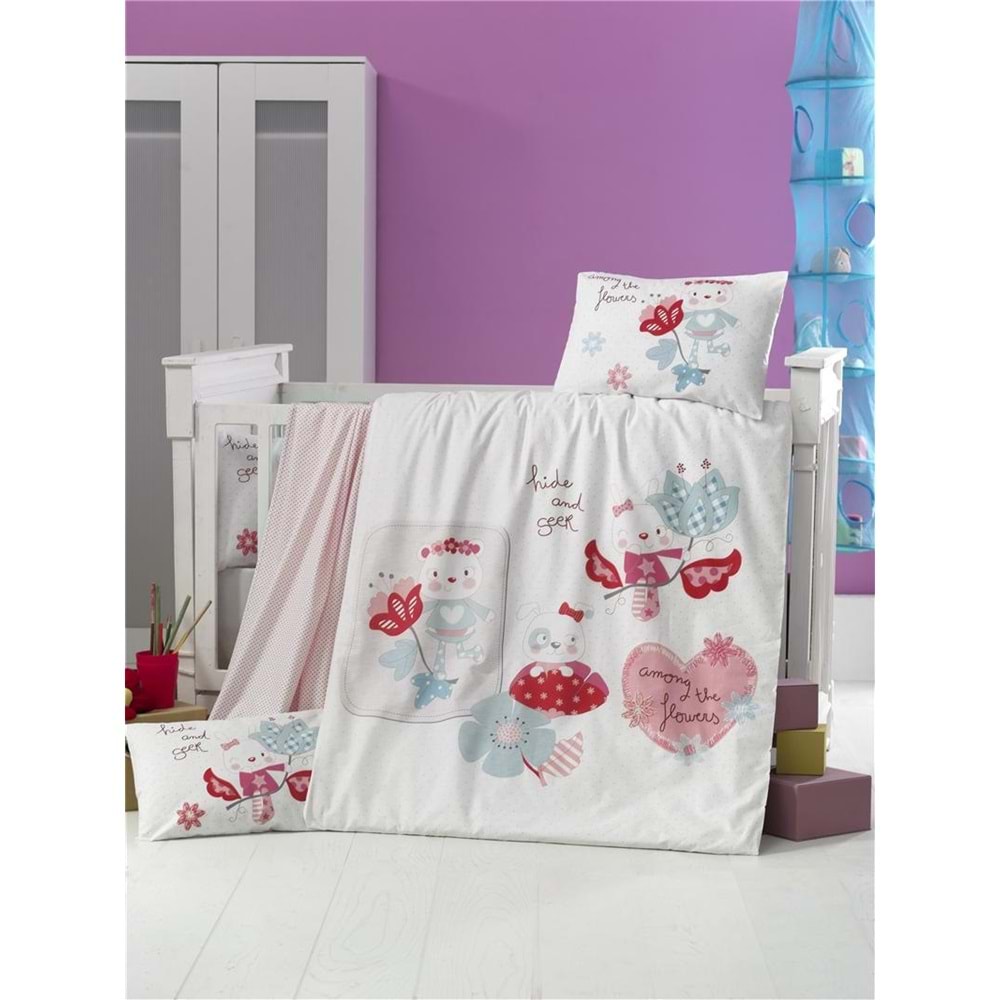 Komfort Home Bebek Uyku Seti %100 Pamuk (Yorgan ve +2 Yastıklı)