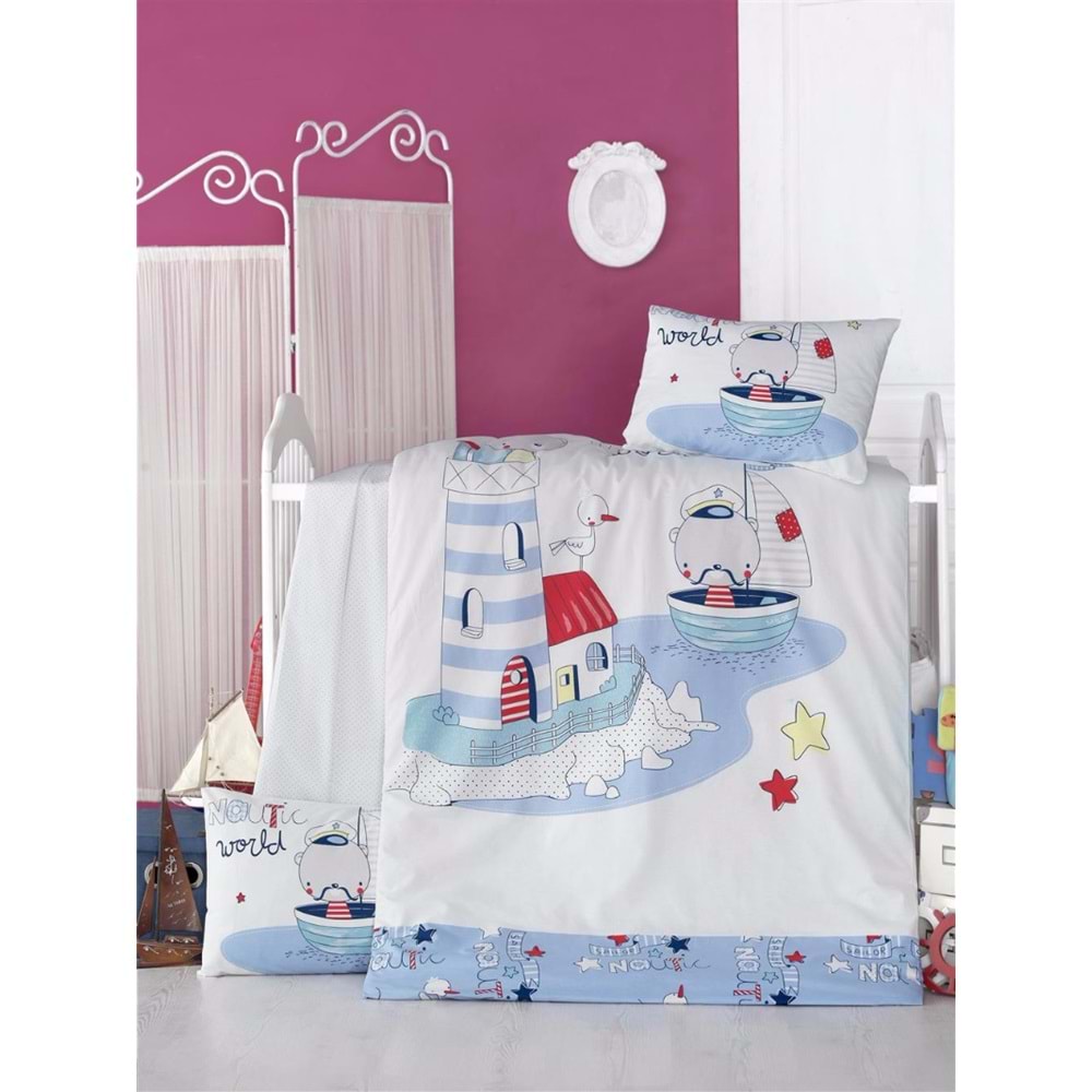 Komfort Home Bebek Uyku Seti %100 Pamuk (Yorgan ve +2 Yastıklı)