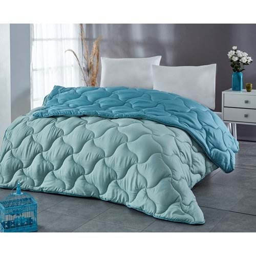 Komfort Home Renkli Tek Kişilik Microfiber Yorgan +1 Yastık