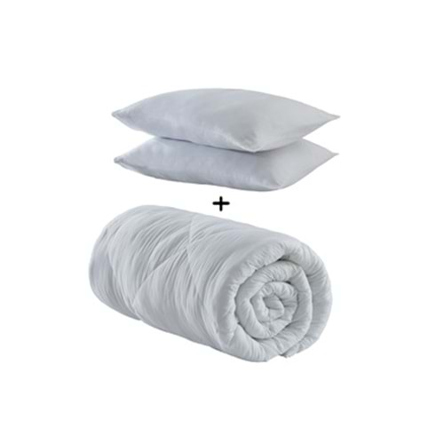 Komfort Home Microfiber Yaz Yorganı Çift Kişilik +2 Yastık