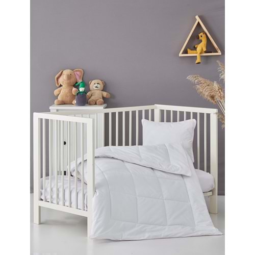 Komfort Home Pamuklu Bebek Yorganı + Yastık