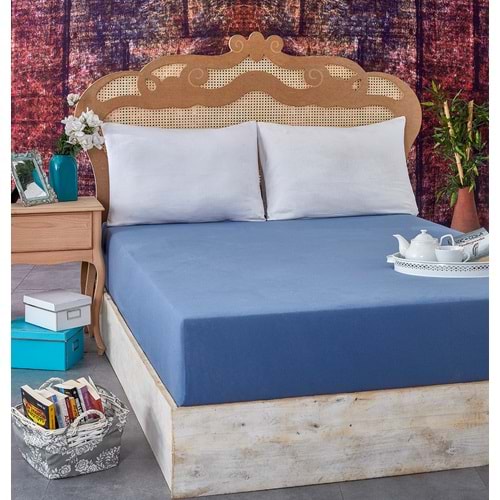 Komfort Home King Size Penye Lastikli Çarşaf 180x200 CM