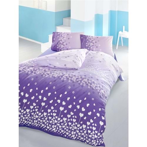 Komfort Home Tek Kişilik Ranforce Nevresim Takımı (Nilüfer)