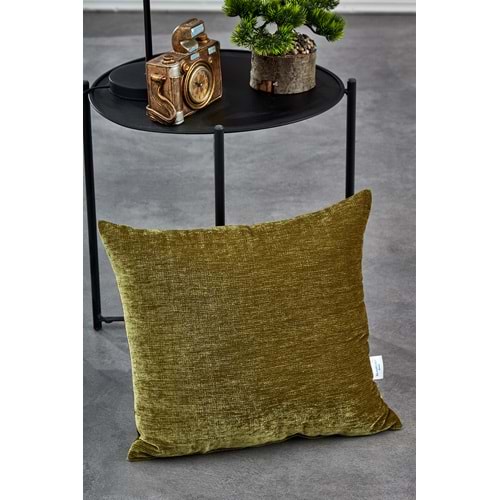 Komfort Home Düz Açık Yeşil İç Dolgulu Kırlent 45x45cm / 1 Adet
