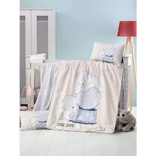 Komfort Home Bebek Uyku Seti %100 Pamuk (Yorgan ve +2 Yastıklı)