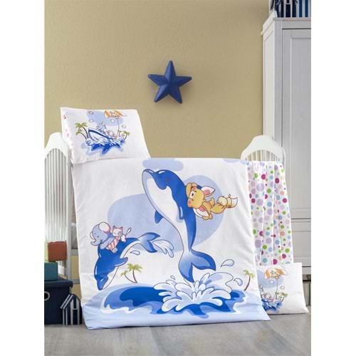 Komfort Home Bebek Uyku Seti %100 Pamuk (Yorgan ve +2 Yastıklı)