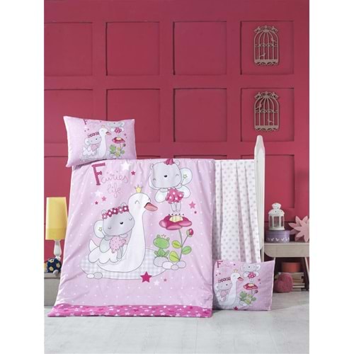Komfort Home Bebek Uyku Seti %100 Pamuk (Yorgan ve +2 Yastıklı)