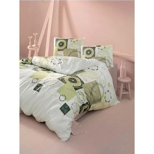 Komfort Home Çift Kişilik Ranforce Nevresim Takımı (Sıla Bej)