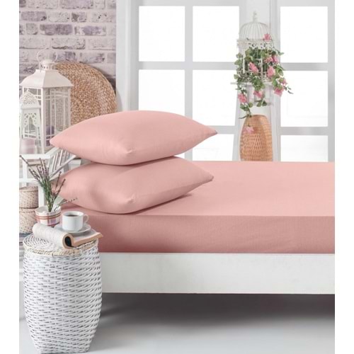 Komfort Home Çift Kişilik Penye Lastikli Çarşaf Seti 150X200 CM