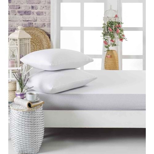 Komfort Home Çift Kişilik Penye Lastikli Çarşaf Seti 150X200 CM