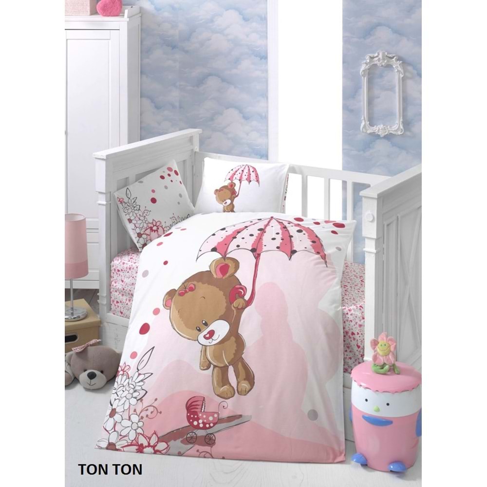 Komfort Home Bebek Nevresim Takımı %100 Pamuk (Berinay)