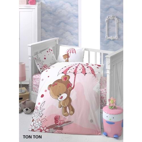 Komfort Home Bebek Nevresim Takımı %100 Pamuk (Berinay)