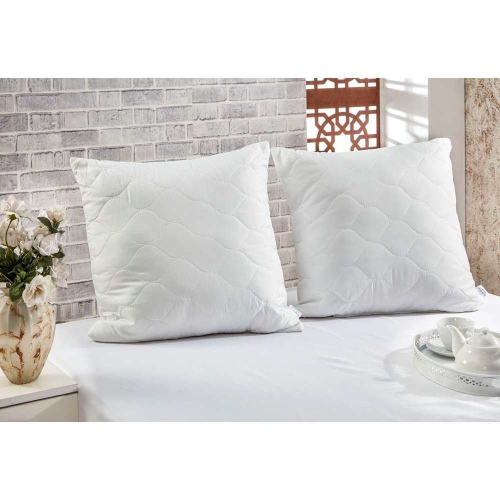 Komfort Home Kapitoneli Silikonize Yastık 60x60 CM 1 ADET