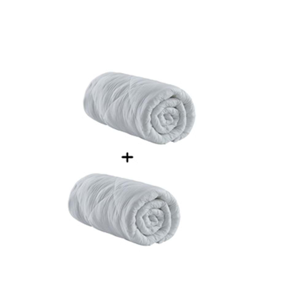 Komfort Home Tek Kişilik Microfiber Yorgan 1 Alana + 1 HEDİYE