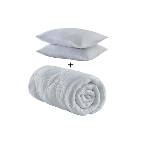 Komfort Home Battal Boy Microfiber Yorgan +2 Yastık