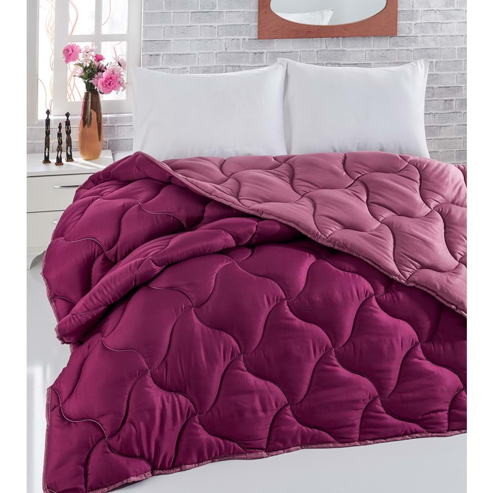 Komfort Home Renkli Çift Kişilik Microfiber Yorgan +2 Yastık