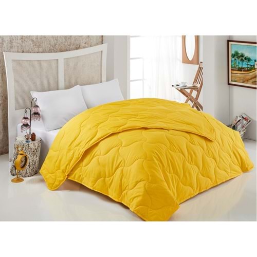Komfort Home Renkli Çift Kişilik PolyCotton Yorgan +2 Yastık