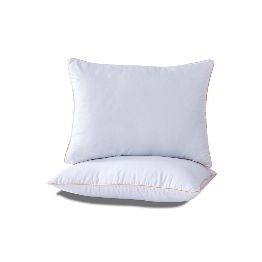 Komfort Home Biyeli Boncuk Silikon Yastık 1000gr 50x70 CM (2 Adet)
