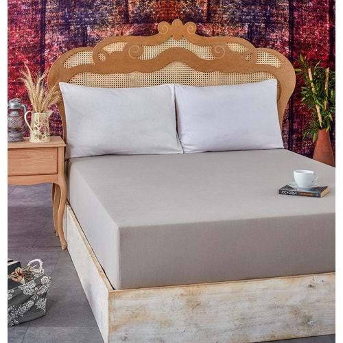 Komfort Home Tek Kişilik Özel Ölçü Penye Lastikli Çarşaf 120x200 CM