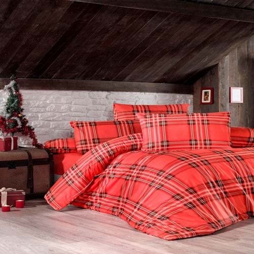 Komfort Home Çift Kişilik Ranforce Nevresim Takımı (Linda)