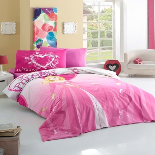 Komfort Home Tek Kişilik Ranforce Nevresim Takımı (Princess)