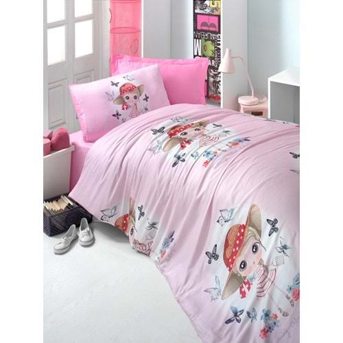 Komfort Home Genç Ranforce Nevresim Takımı (Candy Girl Pembe)