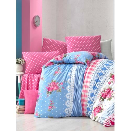 Komfort Home Tek Kişilik Polycotton Nevresim Takımı (Garden)