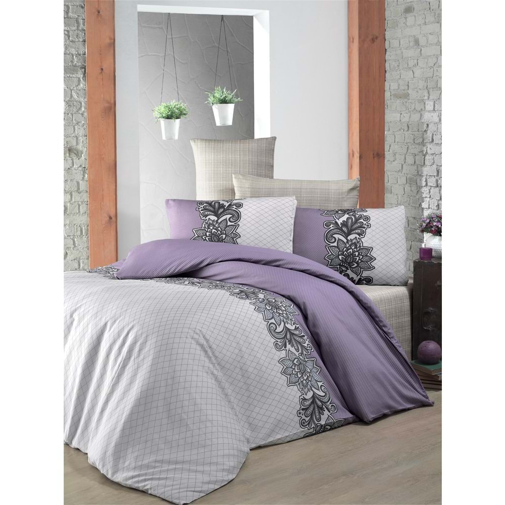 Komfort Home Tek Kişilik Polycotton Nevresim Takımı (Sahra)