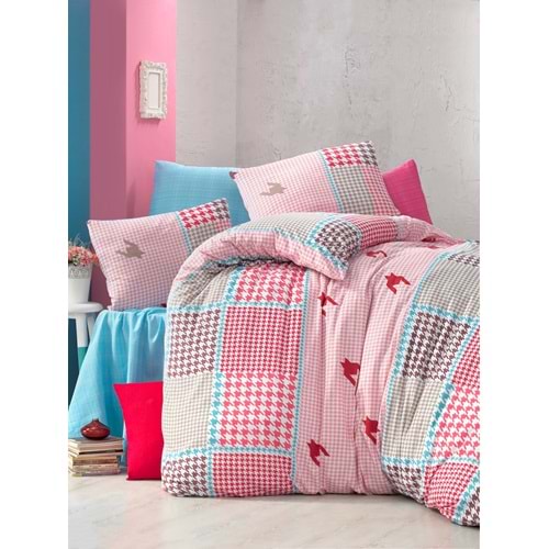 Komfort Home Çift Kişilik Polycotton Nevresim Takımı (İdil)