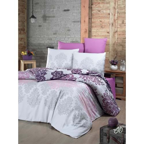 Komfort Home Tek Kişilik Exclusive Deluxe Saten Nevresim Takımı (Maderia)