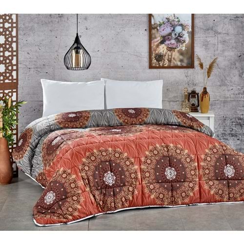 Komfort Home Tek Kişilik PolyCotton Yorgan + 1 Yastık / V7