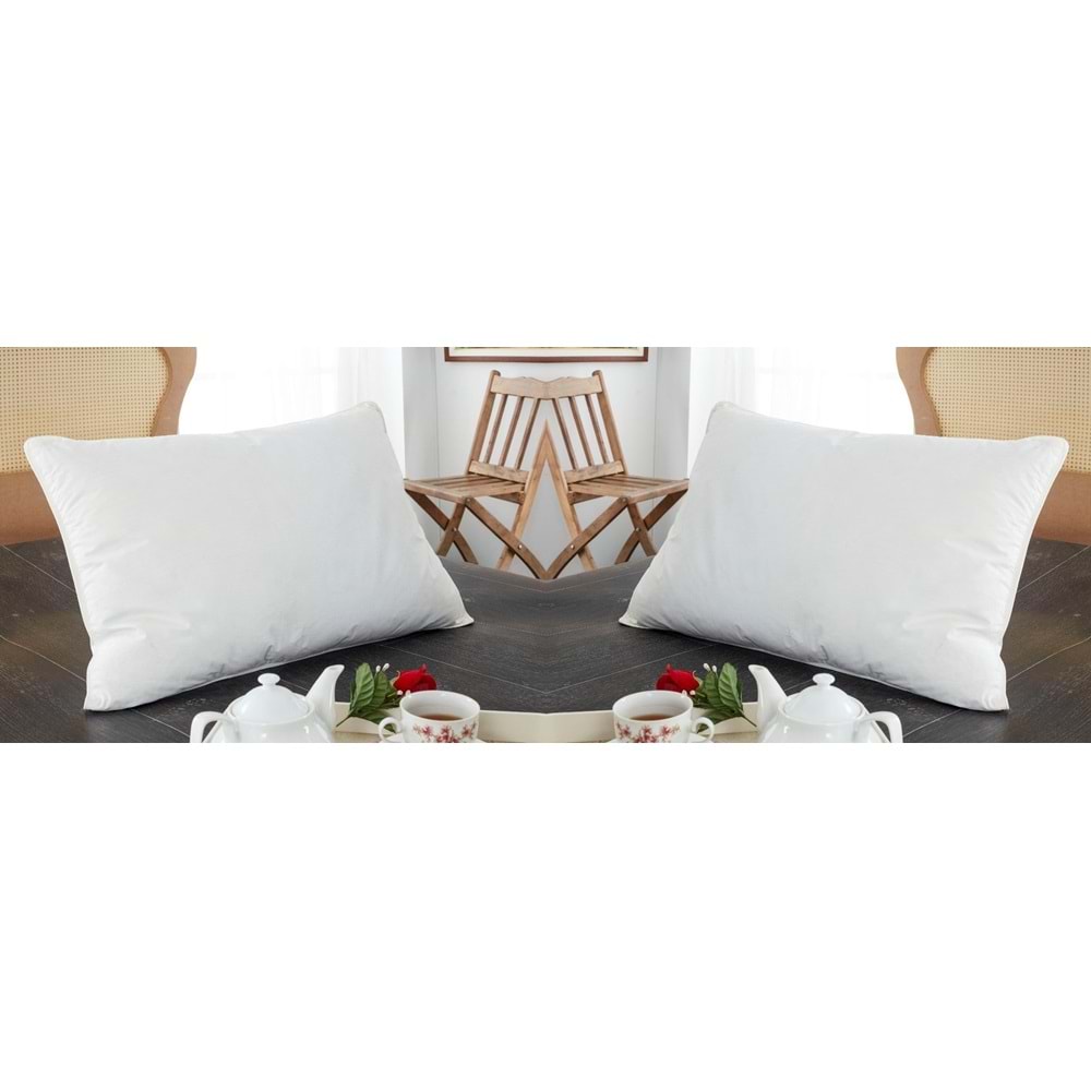 Komfort Home Kaz Tüyü Yastık 50x70 CM %15 Gıdık / 2 Adet
