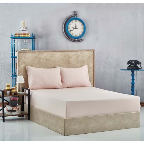 Komfort Home Tek Kişilik Ranforce Lastikli Çarşaf Seti 100x200 cm