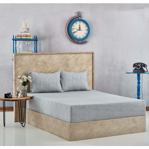 Komfort Home Tek Kişilik Polycotton Lastikli Çarşaf Seti 100x200 cm