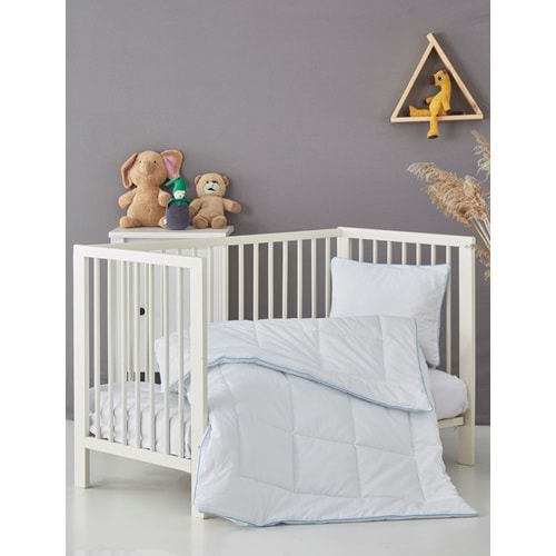 Komfort Home Pamuklu Bebek Yorganı + Yastık