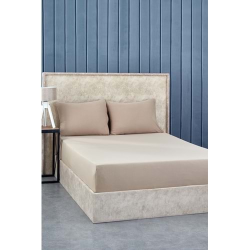 Komfort Home Çift Kişilik Penye Lastikli Çarşaf Seti 150x200 CM