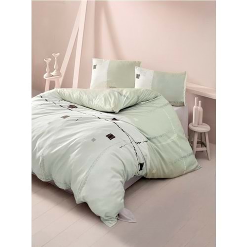 Komfort Home Çift Kişilik Ranforce Nevresim Takımı (Nil Su Yeşili)