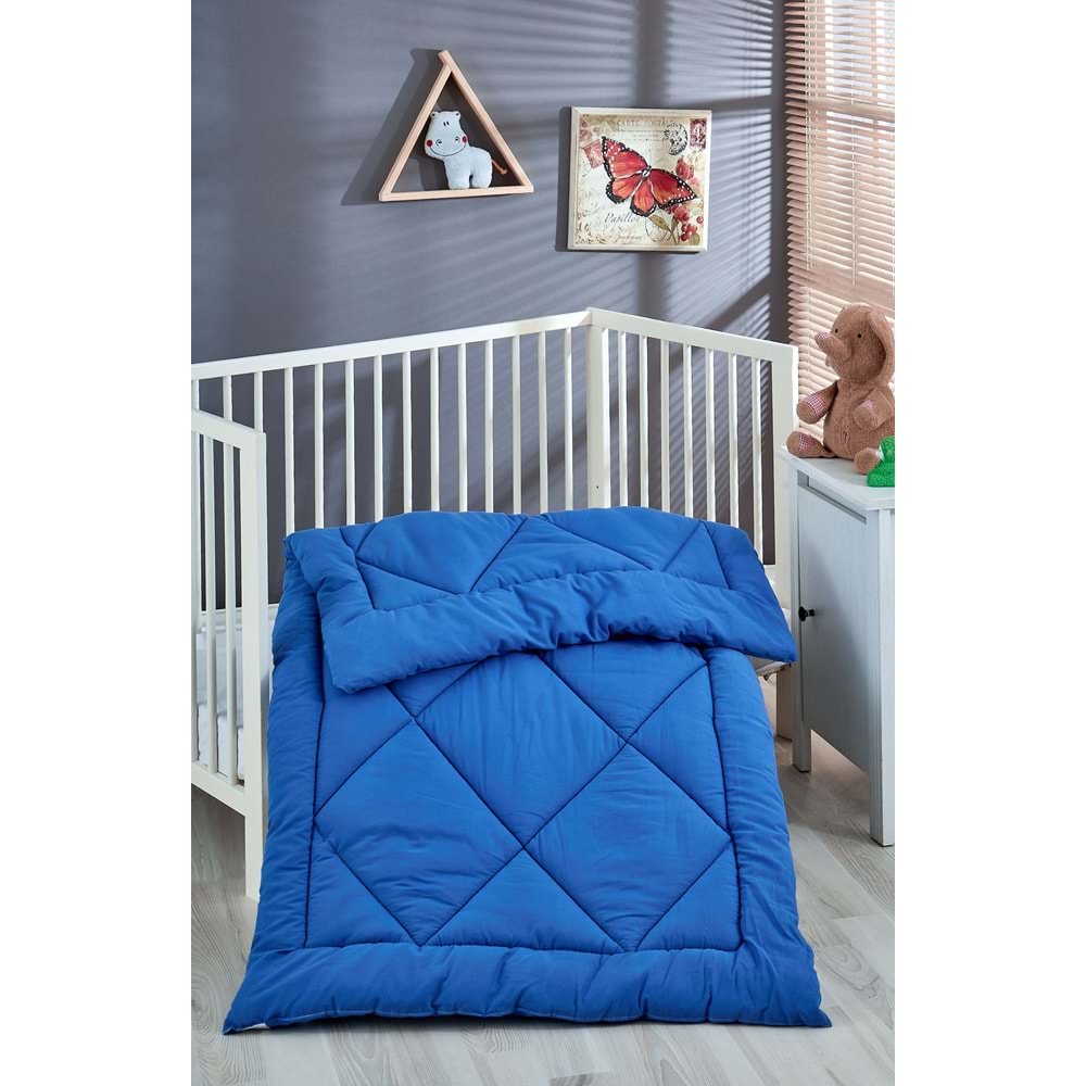 Komfort Home %100 Pamuklu Silikon Elyaf Bebek Yorganı / 95x145 CM