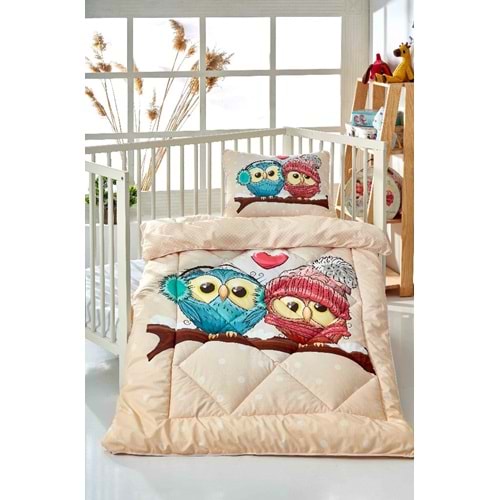 Komfort Home Dijital Baskılı Thermal Kumaş Bebek Yorgan Seti / B8