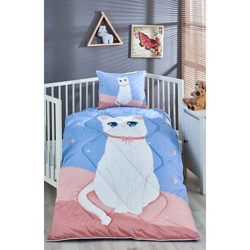 Komfort Home Dijital Baskılı Thermal Kumaş Bebek Yorgan Seti /B14