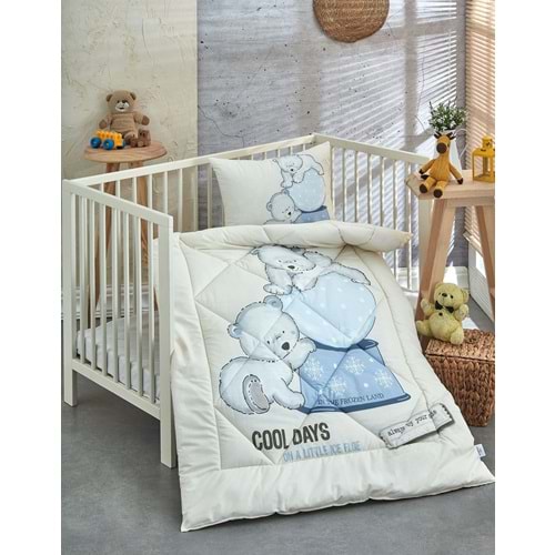 Komfort Home Ranforce Bebek Yorgan Seti %100 Pamuk / V14